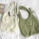 Women's Lamb Oulder Bag Canvas Handbag Tote Bag Large-Capacity BRDERY NG BAG CUTE SOL BAG GIRL's Bag