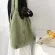 Women's Lamb Oulder Bag Canvas Handbag Tote Bag Large-Capacity BRDERY NG BAG CUTE SOL BAG GIRL's Bag
