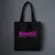 Litning Letter Print Women's Oulder Bag Y2 Haruu Vintage Women's Bag Large Oer Canvas Bag Awaii Bag