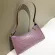 Retro Crocodile Pattern Oulder Bag Women France Baguette Bag Pu Leather Armpit Bag Advanced Design Handbag New Lady SE SAC