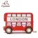 CUTE LONDON BUSIGN GIRL's Chain OULDER BRDERED CARDOON WOMEN SE and Handbag Festival Red Pouch PU