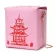 Chinese Tower Print Pu Leather Ladies Handbag Lty Cute Women Girl Oulder Bag Mesger Bag For Women Totes Bag