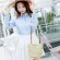1pc Women Ca Straw Bag Mmer Beach Wen Oulder Bag Tote Oulder Ng Mesger Handbag