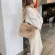 Women's H Oulder Bag Winter Warm Handbag Large Capacity NG Clutch Bags Fe Travel Crossbody Pac New