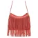 Barhee Ca F Ede Women Leather Handbag Oulder -Handle Bags Fringes Tasssel Bag Crossbody Bags Brown