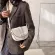 Solid Cr Pu Leather Mini Saddle Crossbody Bag Spring Oulder Branded Ss and Handbags Luxury Designer