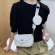 2 pcs'/set sml PU Leather Crossbody Bag for Women Mmer Luxury Brand Chain Oulder Handbags Fe Travel