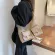 Solid Cr Pu Leather Bag Oulder Bag for Women Multiple Pozets Designer Handbag Large Capacity -Handle Bags