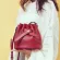 100% Genuine Leather Women Mini Bucet Oulder Bag Famous Brand Designer Trendy L-Match Sml Crossbody Bag Luxury Quity