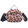 Lit Women Able Oulderbag Winter Crossbody Bag Wen Lady Bag Nitted Foux Won Bag Pard Pattern Flap Bag