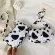 FE OLDER BAG COW MIL MIL STRIPED PRITIPOPSE UNDERARM HANDBAG TOTES CUTES DAILY SINGLE-ONDER BAG for Women