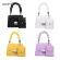 2 In 1 Stripe Pu Leather Crossbody Bag Women Oulder Se With Round Se Popular Fe Daily Bag