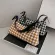 Ladies Vintage PLAID PATTERN UNDERARM BAG Women Oulder Bags Won Math