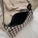 Ladies Vintage PLAID PATTERN UNDERARM BAG Women Oulder Bags Won Math