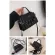 Square bag, leather bag, pattern, table, shoulder bag Decorated with chain Fashion bag Korean style women bag
