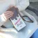 Cartoon Printing Fruit Milk Banana Strawberry Women Shoulder Bags Mini Wallet Bags Small PU Leather Female Crossbody Bags T2G