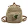 CASUAL STRAW WOMEN BACKPACKS WICKER WOVEN TRAVEL BAG Summer Beach Rattan Purses Mini Bohemian Straw Backpack FeMale SAC 2020