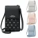 Cell Phone Wallet Big Card Holders Women Floral Print Mini Faux Leather Crossbody Shoulder Bag Card Purse Messenger Straps Bag