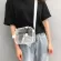 Casual PVC Transparent 2019 Clear Women Crossbody Bags Shoulder Bag Handbag Jelly Small Phone Bags with Card Holder Wide Straps