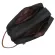 Casual Canvas Cosmetic Bag with Leather Handle Travel Men Wash Shaving Women Toiletry Storage Waterproof Toilet Organizer Bag