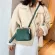 CASUAL CLIP BAG SIMPLE WOMEN MESSENGER BAG PU Leather Shoulder Crossbody Bag Kiss Lock Bags Party Ening Clutch Purse
