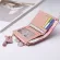 Catei Karrui 2020 New Women's Wallet Wallet Splicing Wallet Fringe Multi-Function Zipper Wallet Essential for Shopping