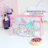 Cartoon Hello Kitty My Melody Cinnamoroll Little twin stars Pvc Cosmetic Bags Storage Toiletry Bag Girls Makeup Bags Wash Bags