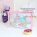 Cartoon Hello Kitty My Melody Cinnamoroll Little twin stars Pvc Cosmetic Bags Storage Toiletry Bag Girls Makeup Bags Wash Bags