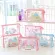 Cartoon Hello Kitty My Melody Cinnamoroll Little Twin Stars PVC Cosmetic Bags Storage Toiletry Bag Girls Makeup Bags Bags