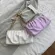 Chain PU Leather Cloud Party Clutch Bag for Women 2020 Lady Shoulder Bags Female Travel Handbags Simple DumpPlings Hand Bag