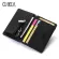 CUIKCA Magic Wallet Magic Money Clip Zipper Coins Wallet Purse Carteira Unisex Nubuck Leather Slim Wallet ID Credit Card Cases