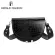 Crocodile Pattern Crossbody Bags for Women Half Round Messenger Bag Pu Leather Handbags Women Bags Designer Shoulder Bag