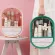 COSMETICS STORAGE ORGANIZER MULTI COLL PRESS TYPE DOUBLE Door Makeup Case Dust Proof Household Cosmetics Box Desktop Drawer Boxs