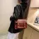 Vintage Square Tote Bag New Hi Quity Pu Leather Women's Designer Handbag College Style Oulder Mesger Bag