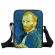 Funny Van Go / Mona Lisa Sml Oulder Bag Women Handbag Mini Mesger Bag Lady Totes Teenager Girls Crossbody Bags