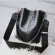 Retro Tor Bucet Bags Women Crocodile Pattern Handbag Capacity Crocodile Oulder Mesger Bags Ladies Pu S