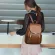 Casual Pu Backpack Female Brand Leather Women's Backpack Large Capacity School Bag for Girls Double Zipper Fashion Shoulder Bags