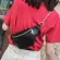 Casual Chain Lychee Leather Fanny Pack Waist Bag Casual Waterproof Antitheft Women Walking Shopping Band belt Multi-function Bag
