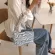 Blue Pattern Women Oulder Bags Vintage Canvas Ladies Baguette Handbags Fe Sml Tote Girls Clutch SE
