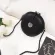 Women's Bag Personity Loc Pu Leather Bag Round Chain Diagon Oulder Bag Mesger Bag