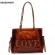 Big Bags Fe Brown Transparent Women Jelly Bag PVC Plastic Oulder NG Spring/Mmer Beach Leire Handbag