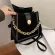 Vintage Thic Chain Tote Bag Hi-Quity Matte Pu Leather Women's Designer Handbag Travel Oulder Mesger Bag
