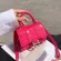 One-Oulder Fe Bags Mesger Portable Handbag Brit Leather Crocodile Pattern Mini Square Bag New Ca Bag