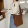 Vintage BuCet Oulder Bags for Women Large Capacity Soft PU Leather Ladies Crossbody Bags New Fe Se and Handbag