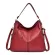 Hobo Bag Leather Women Handbags Fe Leire Oulder Bags Ses Vintage Bolsas Large Capacity Tote Bag