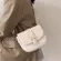 Fe Pu Leather Clamell Wide Strap Oulder Bags CR SML Square Mesger Bag Women's Retro Wild Style Handbags SAC