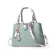New Popular Patchwor Women Oulder Bag Elnt Fe Plaid Crossbody Bags -Handle Hand Tote with Pendant Ing
