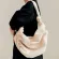 Not Ring Pleated Cloud Oulder Bag Women Designer Soft Pu Leather Hobos Handbag Fe Large Capacity Tote Clutch Bag