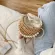 New Pearl Bag Women's New Hand-Wen Straw Bag Rattan Crossbody Oulder Bags Ins Wild Ning Clutch Bags
