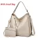 Hobo Bag Leather Women Handbags Fe Bucet Bag Oulder Bags Soft Patchwor Leather Lady Cross Body Handbag